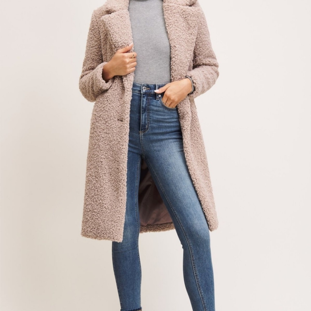 NWT Sherpa Coat